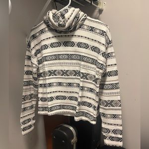 NWT Bobi Aztec turtleneck sweater